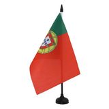 AZ FLAG Tafelvlag Portugal 21x14 cm