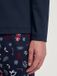 CALIDA Heren Pyjama Lang Katoen XXL Marine Herfst/Winter 2025