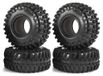 Solidchoice - 2.2 Inch Bandes en caoutchouc pour voitures RC Rock Crawler 1:10