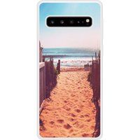 Samsung Beschermende siliconen case compatibel met Galaxy S10 5G Beach Path