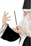 Smiffys Zwarte toverstaf 24 cm