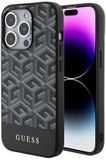 Guess G-Cube Back Case (MagSafe Compatible) - Apple iPhone 15 Pro Max (6.7") - Zwart