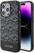 Guess G-Cube Back Case (MagSafe Compatible) - Apple iPhone 15 Pro Max (6.7") - Zwart