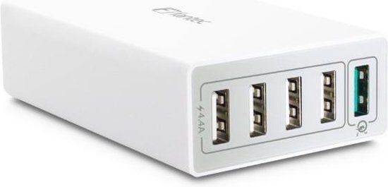 Fantec QC3-A51 Universeel Wit AC Snel opladen Binnen