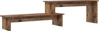 vidaXL Tv-meubelset 180,5 x 30 x 43 cm Oud Hout Bewerkt hout