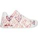 Skechers Uno Spread The Love Hartjes-print sneakers voor dames