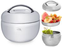 Orion Thermos Obiadowy Roestvrij Staal 2 Liter Zilver