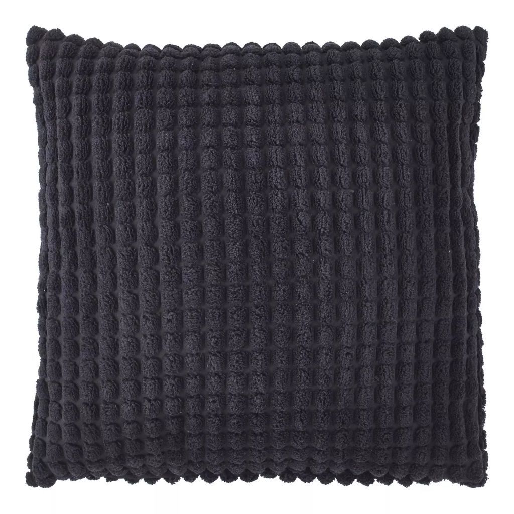 Dutch Decor Rome Sierkussen - 45x45 cm - Zwart