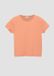 s.Oliver T-shirt à texture côtelée orange