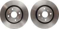 TRW Automotive AfterMarket DF4163 remschijf - (paar)
