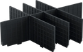Bosch Accessoires L-Boxx Contractor 170 Set de répartition 4 pièces - 1600A03W7R