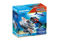 Playmobil City Action 70145 Redding op zee: duikscooter in de reddingsmissie