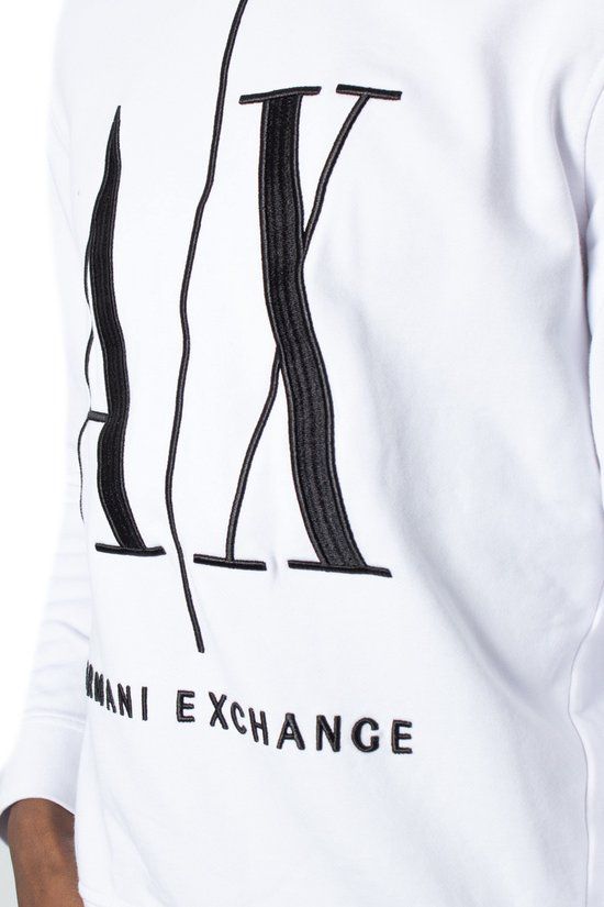 Sweatshirt Met Print - XXL - Mannen - White