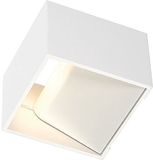 SLV Big White LOGS IN Wandlamp Vierkant Wit 5W LED 3000K