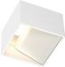 SLV Big White LOGS IN Wandlamp Vierkant Wit 5W LED 3000K