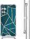 iMoshion Hoesje Samsung Galaxy A35 - Petrol Green Graphic - Back Cover met Koord