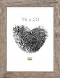 Deknudt Frames fotolijst S45RH7 - grijs-beige - hout - 15x20 cm