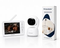 Sensibaby Babyfoon met Slimme AI Camera, 5 Inch QHD Monitor, Uitbreidbaar
