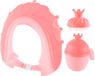 Relaxdays Set de gobelets de lavage de cheveux - 3 pièces - rose