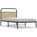 VidaXL Bedframe Sonoma Eiken 120x190cm