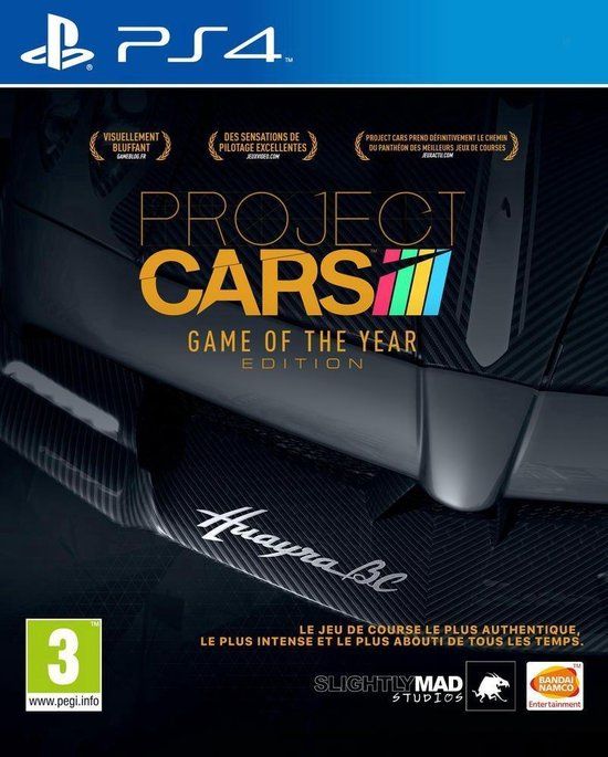 BANDAI NAMCO Entertainment Project CARS - Game Of The Year Edition PlayStation 4