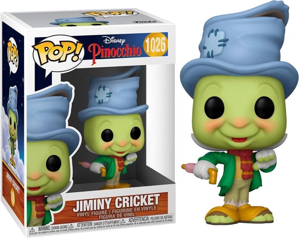 Funko Pinocchio - Bobble Head POP N° 1026 - Street Jiminy