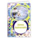 AFIE Kaart Happy Birthday Glitter Skateboard Jongens Kinderen Tiener met Witte Envelop 12 x 17,5 cm 67-1018/2