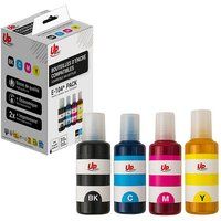 UPPRINT Epson Compatibele Upprint-inktcartridge Epson Ecotank 104 – 4-pack – Magenta, Cyaan, Zwart, Geel