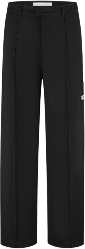 Croyez Straight Fit Chino Broek Zwart Heren Maat M