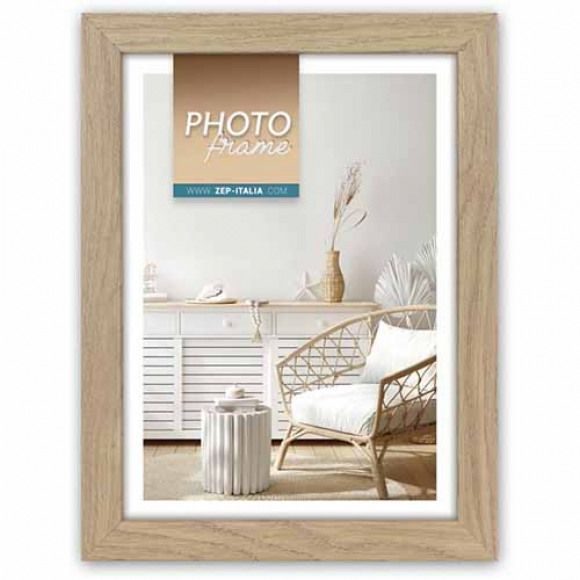 Zep Fotokader Hout lichtbruin 15x20 vivan 7 - 8020912077404