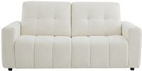 Vente-unique ISISTIA Driezitsslaapbank in beige chenille stof