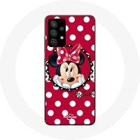 Maniacase Etui voor Samsung Galaxy A13 5G Minnie Mouse Cartoon Red