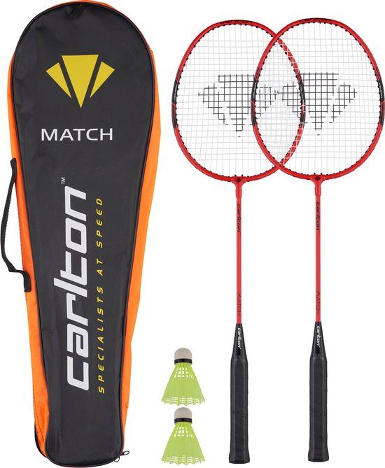 Carlton Dunlop Carlton C BR MATCH 2 PLAYER SET G3 HD Unisex Badmintonracket