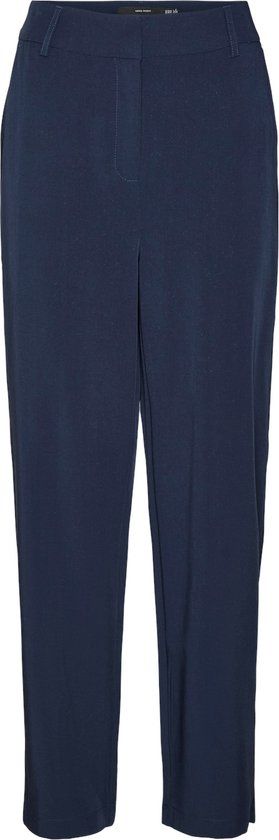 VERO MODA VMZELDA HW STRAIGHT PANT BOO Dames Leggings Navy Blazer