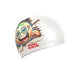Mad Wave Smile Hq Bonnet de bain Blanc