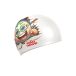 Mad Wave Smile Hq Bonnet de bain Blanc