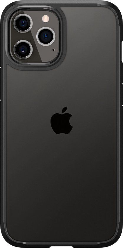 Spigen Ultra Hybrid Case for iPhone 12 / 12 Pro - Black