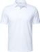 Vercate Heren Polo Japanese Knitted Piqué Katoen Slim Fit Wit Maat L