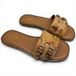 Alviero Martini 1 Classe Pantoufle Geo Classic naturel femme taille 36