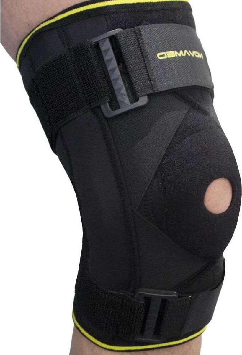 Novamed Scharnier Kniebrace MAX - Zwart - Kunststof - EAN: 8697957653049