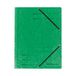 Herlitz 10843894 inslagmap met elastiek A4, karton, 25 stuks, groen