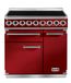Falcon 900 Deluxe Range-fornuis - Inductie - 5 Zones - Kers - RVS