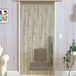 Sans marque Rideau anti-mouches perles 200x90cm Transparent