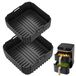 Airfryer moule en silicone avec rainures de graisse