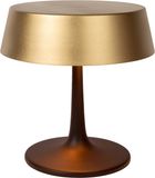 Atmooz Tafellamp Matcha Goud met Zwarte Binnenkant Ø 28 cm Metaal G9 Fitting Dimbaar Modern Design