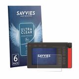 Savvies Screenprotector voor Müller Elektronik SMART570 - Folie Beschermfolie transparant 6 Stuks