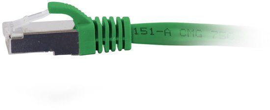 CablesToGo C2G 3m Cat6a Snagless Unshielded (UTP) Slim Ethernet Patchkabel - Geel