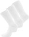 normani 3 paar gezondheidssokken met comfortabele boord - wit - Maat 47-50