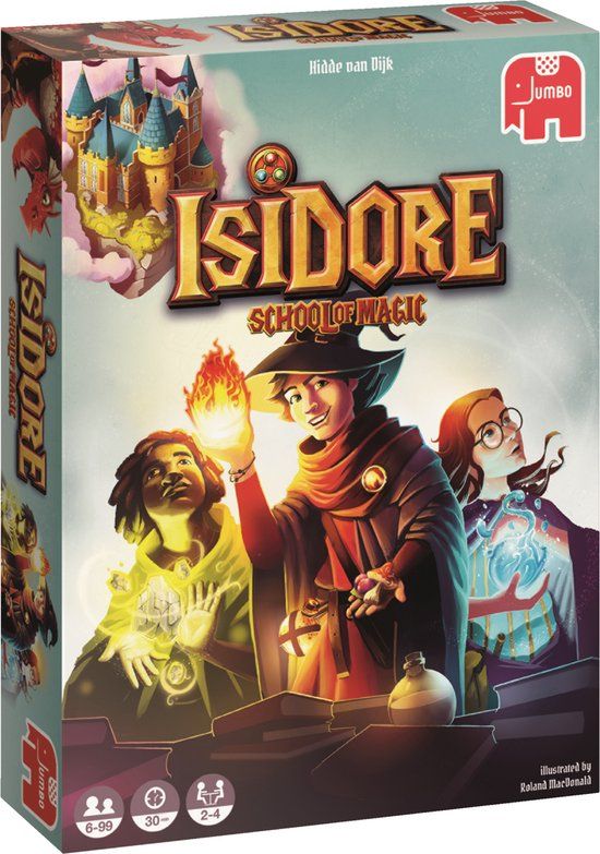 Jumbo Isidore - School der Magie - Educatief Spel - Nederlands