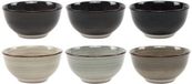 Cookinglife Kleine Kom Delice Grijs - Set Van 6 Ø 12 cm - Aardewerk